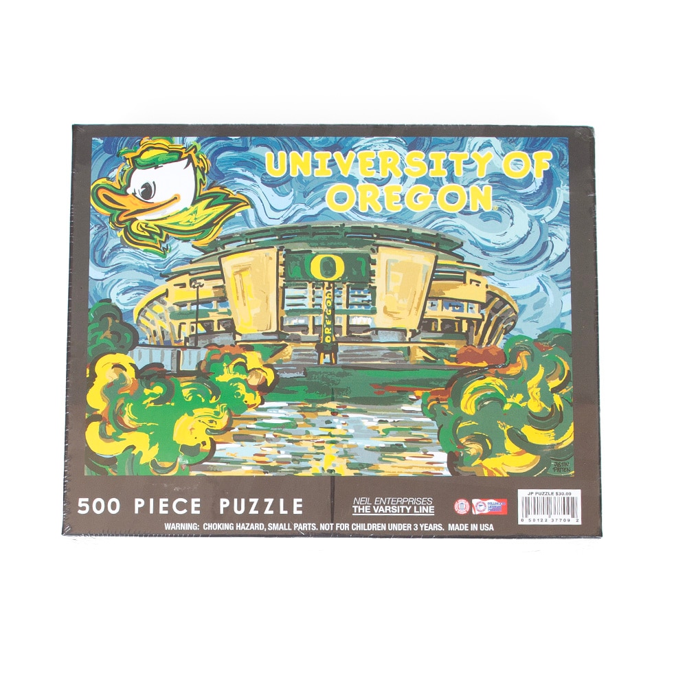 Autzen Stadium, Neil, Puzzle, Gifts, Football, Justin Patten, 500 piece, 993986